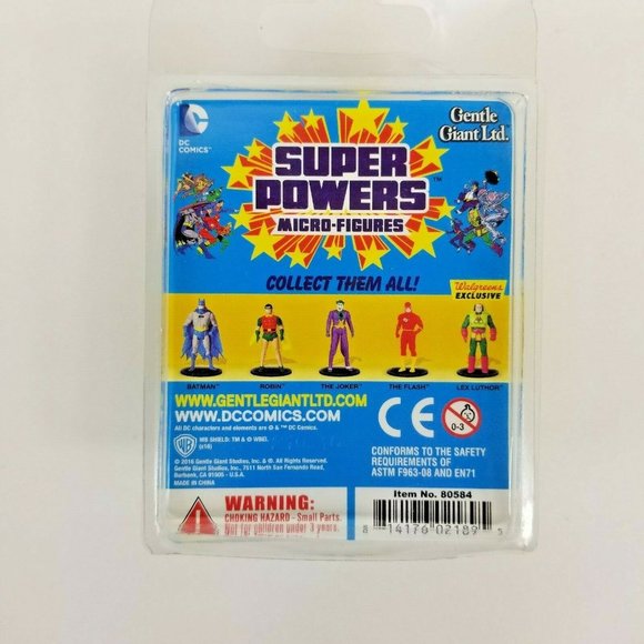 DC Comics Lex Luthor Super Powers Micro Figures 2" Walgreens Exclusive Gentle - Picture 9 of 12